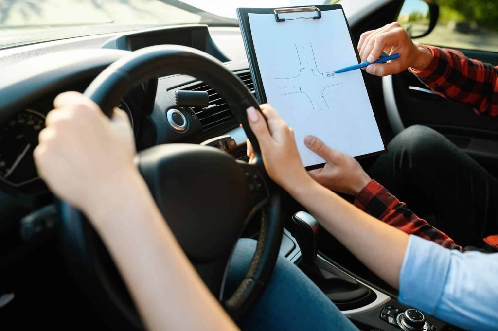 Driving lesson